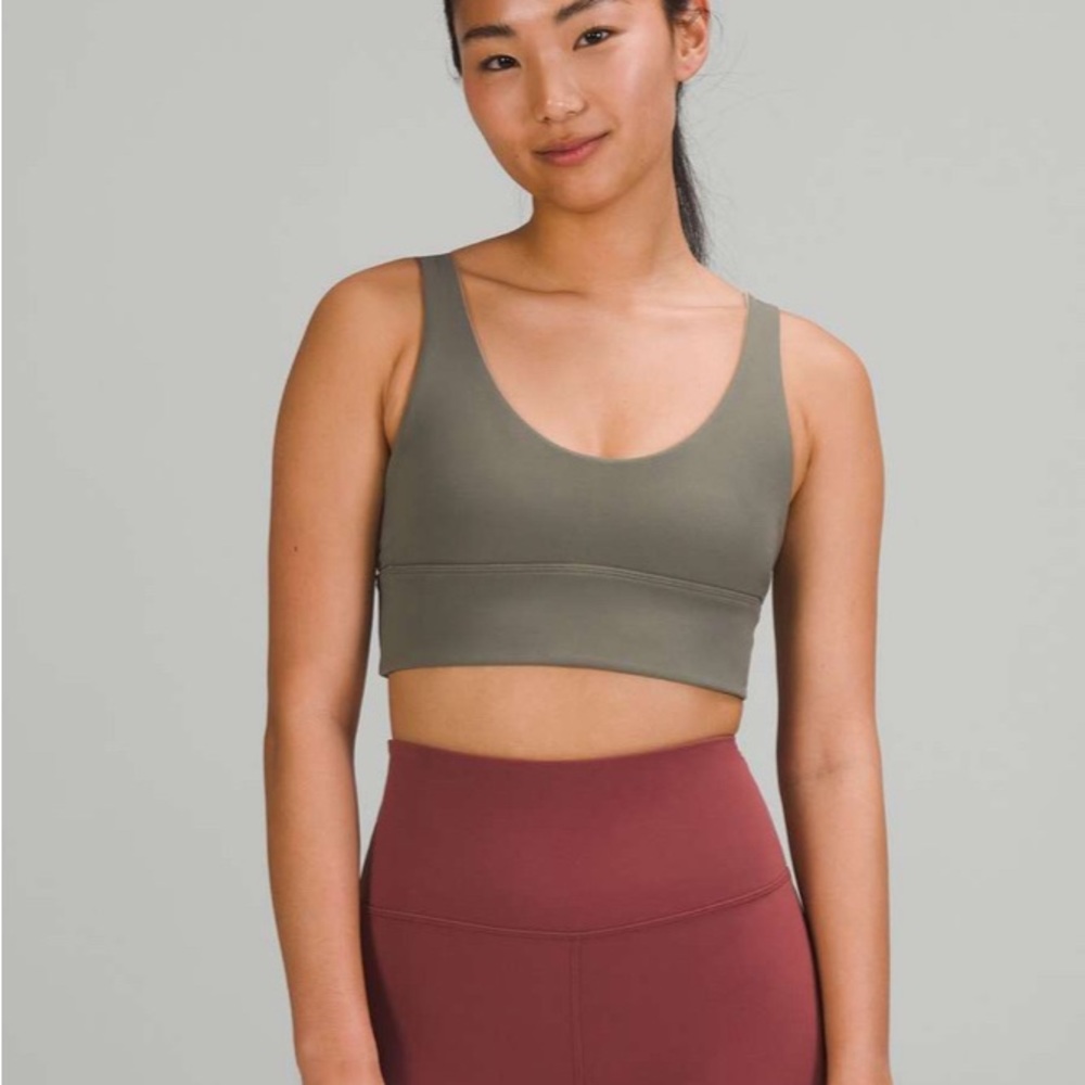Lululemon align reversible bra in rover / raw linen
